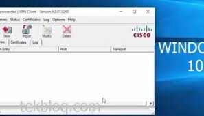 Download this app from microsoft store for windows 10, windows 10 mobile, windows 10 team (surface hub), hololens, xbox one. Cisco Vpn Client Minimized To Taskbar And Unable To Launch Tekbloq