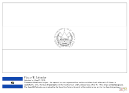 Flag Of El Salvador Coloring Page Free Printable Coloring Pages El Salvador Flag Flag Coloring Pages Flag Printable