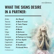 They have all the right qualities to make a great partner. Zodiac Signs And Their Deepest Desire In A Partner