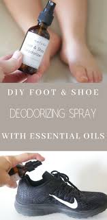 Diy Foot And Shoe Deodorizing Spray Deodorize Shoes Shoe Deodorizer Spray Diy Essential Oils