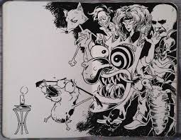 189 Courage The Cowardly Dog By 365 Daysofdoodles On Deviantart Cartoon Drawings Art Gabriel Picolo