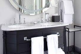 It sits flush against the wall, and is often nestled to fit snugly against two or three walls. Should A Bathroom Vanity Be Against A Wall Home Decor Bliss