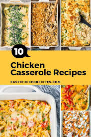 Chicken Casserole Recipes Easy Chicken Recipes In 2021 Chicken Recipes Casserole Easy Chicken Recipes Easy Chicken Casserole Recipes