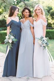 Lily Chiffon Dress Off Shoulder Bridesmaid Dress Off Shoulder Bridesmaid Bridesmaid Gown