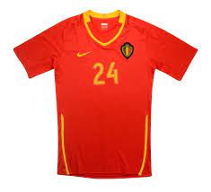 Belgiens hauptkonkurrenten sind die niederlande und frankreich. Belgium 2008 Heimtrikot