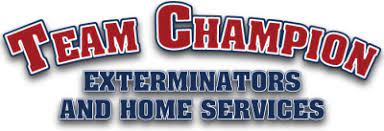 Description:champion termite and pest control has over 30 years experience in successful prevention and elimination of household pest, including. Team Champion Exterminators Termite Pest Control Home Inspection