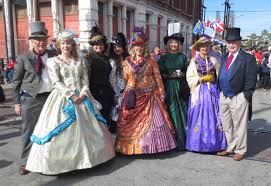 The holiday season is always buzzing with a festive spirit, made even more cheerful by dickens on the strand. Dickens On The Strand Victorian Costume Edwardian Clothing Crinoline Dress