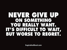 In the search for some motivation? Never Give Up Quote Inspiration Boost