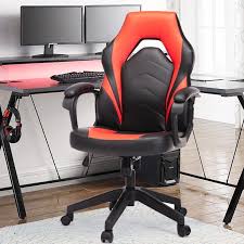 Merax racing style computer chair. Yangming Racing Gaming Chair Leather High Back Office Chair Reclining Computer Chair Weight Capacity 250lbs Black Walmart Com In 2021 High Back Office Chair Gaming Chair Office Chair