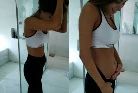 Gravida De Seis Meses Mulher De Alok Impressiona Com Barriga Minima
