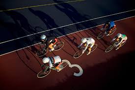 The keirin is a mass start track cycling event for sprinters, created in 1948 in japan but not included in the olympic programme until 2000. Keirin Richard Walch Photography Film