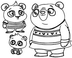 Packaging of chip on white background. Coloring Page Chip And Potato Nico Panda Bodi Panda And Amanda Panda 5