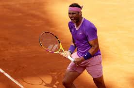 He won a record 13 career french open championships, and he was tied with roger federer for the most men's singles grand slam titles (20). Atp Masters Rom Rafael Nadal Mit Sieg Uber Novak Djokovic Zum 10 Titel Tennisnet Com