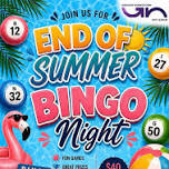 End of Summer Bingo