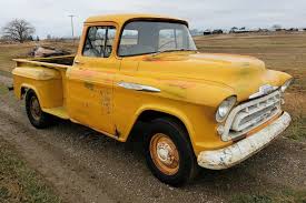 Image result for Orange 1957 Truck
