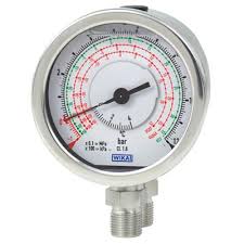 732.18, 733.18 Differential Pressure Gauge - WIKA - Telematic