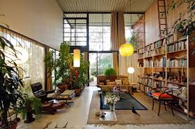 Designer Home Charles Ray Eames House And Studio Ideasgn Eames House Eames House Interior Mid Century Modern Living Room