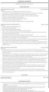 Job descriptions » analyst job descriptions » associate analyst responsibilities. Associate Financial Analyst Resume Sample Mintresume