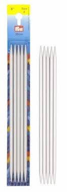 You're knitting around and around. Inox 12 Aluminum Double Point Knitting Needles