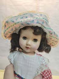 N-Vintage Antique Effanbee Honey Walker 19” Doll 1949-1956