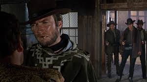 The term spaghetti westerns is a bigoted and ignorant term that really is moronic and should not be used. For A Few Dollars More Clint Eastwood S Entrance 1965 Hd Youtube