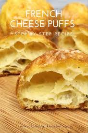 French Gruyere Cheese Puffs Gougeres Recipe In 2020 Cheese Puffs Cheese Appetizers Recipes