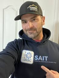 Mark Tarrant, Caleb Wolfe, IASC SAIT, check out this great hoodie.