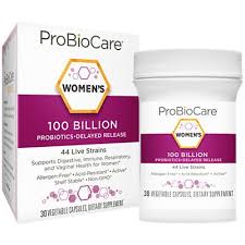 Probiotic for Women - 100 Billion CFUs - Supports Digestive & Vaginal  Health (30 Vegetable Capsules) by ProBioCare at the Vitamin Shoppe