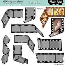 Arricciati Negativi Cornici Digitali In Scrapbooking Libri Fotografici Cornice Digitale Planner Stampabile