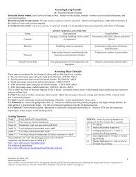 Assessing Lung Sounds