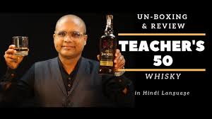 Teachers 50 Whisky Review Unboxing In Hindi Teachers 50 Whisky Unboxing Cocktails India Youtube