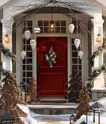Pin By Rachel Martin Celsor On Holiday Crafts In 2020 Christmas Porch Outdoor Christmas Decorations Christmas Front Doors