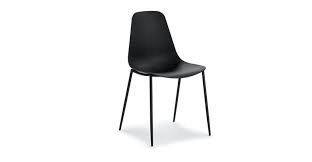 Svelti Pure Black Dining Chair Black Dining Chairs Midcentury Modern Dining Chairs Pink Dining Chairs