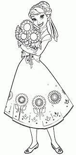 Olaf is excited with anna's birthday party. Frozen Fever Coloring Pages Coloring Home