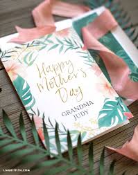 All you need is a few pieces of paper, glue, scissors, and about 30 minutes! 30 Diy Mother S Day Cards Handmade Mother S Day Card Ideas