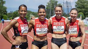 Mujinga kambundji atletizm seçimi için başlar stb atletizm i̇l jimnastik kulübü bern ve sonbaharda 2013 valerij bauer mujinga kambundji, arosa mizah festivali'nin jüri ödülü olan arosa humor kürek 2014'ün olası galibi olarak küçük kız kardeşi ditaji kambundji de atletizm sporcusu olarak aktiftir. Paukenschlag Der Schweizer Sprinterinnen Suedostschweiz Ch