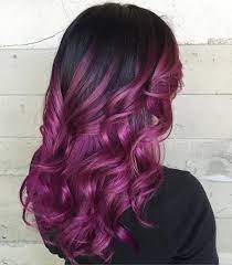 This gives me a look of strong, healthy nails. 40 Versatile Ideas Of Purple Highlights For Blonde Brown And Red Hair
