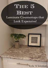 Make your laminate counters look luxe with unique edging. The New Era Of Laminate Countertops And Why They Rock Review Best Laminate Laminate Countertops Formica Kitchen Countertops
