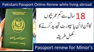 Rm 210 (for adults) and rm 105 (for minors below 10 years). Online Pakistani Passport Renew For Minors Renew Pakistani Passport Online While Living Abroad Youtube
