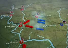 The battle of antietam was the bloodiest single day of the civil war, with over 23,000 casualties. Map Of The Week Antietam Animated Map And Video