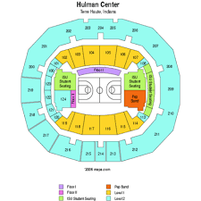 True To Life Isu Hulman Center Seating 2019