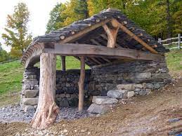 Permaculture Is Alignment With Nature See Timber Frame And Stone Pavilion Blacksmith Area Children S Play A Play Area Garden Backyard Backyard Landscaping