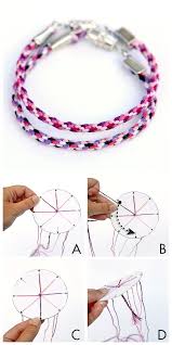 How to begin a friendship bracelet. Jellyfish Friendship Bracelets Free Printable Template Dabbles Babbles