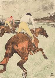 The painting has been sold again at sotheby's in london. Henri De Toulouse Lautrec The Jockey Le Jockey 1899 Artsy