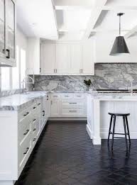 Top 50 Best Kitchen Floor Tile Ideas Flooring Designs In 2020 Kitchen Remodel Small White Modern Kitchen Kitchen Floor Tile