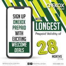 Cumanya kalau onexox, boleh dikatakan amat jarang downtime dia berbanding telco lain. Onexox Prepaid Plan 28 Months Validity Shopee Malaysia