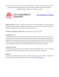 Mari klik, baca setiap ulasan. City Research Online