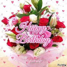 Happy Birthday Flowers And Balloons Gif Https Encrypted Tbn0 Gstatic Com Images Q Tbn 3aand9gcqjnw3nhtf8 Sb Yyuabk5qptl0oh71 Fqtwg Usqp Cau