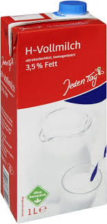 Abgekochte h milch haben meine schon mit 6 monaten gegeben, weil sie ihrrr babyfläschchen damit bekommen haben und den brei. Jeden Tag H Milch 3 5 Online Kaufen Bei Mytime De