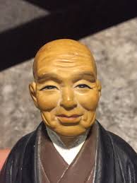 Vintage Rare Japanese Hakata Urasaki Clay Doll Washable Man Figurine Japan 